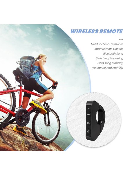 Motosiklet Kaskları Için Bluetooth Kablosuz Uzaktan Kumanda Tolu Kontrolü Tuş Takımı Uzaktan Kontrol Cep Telefonuna Bağlanın (Yurt Dışından) modelleri