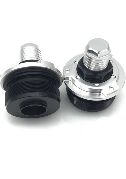 Yamaha Için Yamaha Yzf R15 V3 Ön Şok Emici Vidalı Kapak Kapağı Ön Hazicelerine Yetkili Çatal Bolts Cnc Motosiklet Aksesuarları Gümüş (Yurt Dışından)