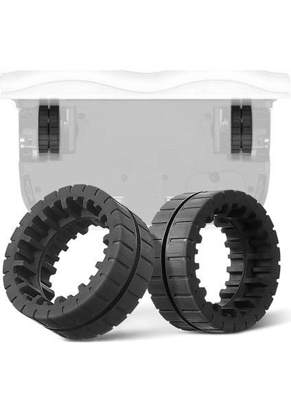 Irobot Braava Jet M6 (6110) (6012) (6112) (6113) Robot Süpürge Parçaları Için 2 Adet Kaymaz Yedek Tekerlek Lastiği (Yurt Dışından) fiyatları