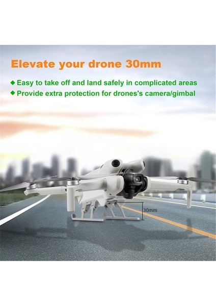 Djı Mini 4 Pro Drone Landing Dişli Destek Bacak Gimbal Kamera Lensi Artan Çarpışma Karşıtı Koruma Braket Drone (Yurt Dışından) indirimleri
