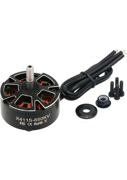 X4115 650KV Fırçasız Motor 3-8s Drone Motoru Rc Multirotor Quadcopter Fpvest Freestyle Drone Parçaları Için (Yurt Dışından)