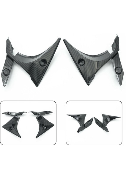 Karbon Fiber Desen Motosiklet Üst Side Iç Kaplama Yamaha Için Yamaha Yzf-R1 Yzf R1 2004 2005 2006 Yzfr (Yurt Dışından) fırsatları
