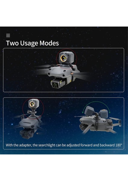 Djı Aır 3s/3/2s Için Drone Gece Uçuş Işıkları, Mavic Air 2, Mavic 3/classic/cine, Mavic 2 Pro/zoom, Mavic Pro, LED Işık (Yurt Dışından) modelleri