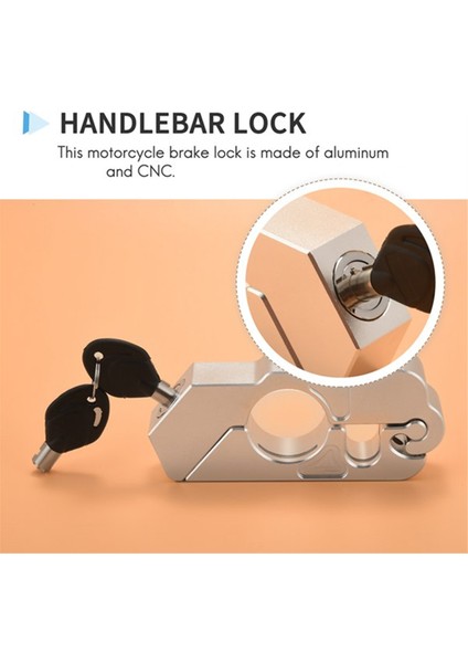 Motosiklet Fren Kilidi Motosiklet Girdeli Kol Bisiklet Scooter Moped Atv Gümüş Için Gaz Kelep Kilidi (Yurt Dışından) indirimleri