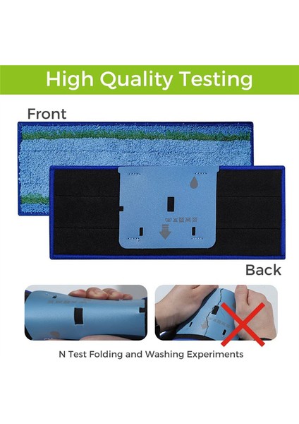 Irobot Braava Jet M6 Serisi Ultimate Robot Paspas Için 6 Adet Paspas Pedi Aksesuarları, Yıkanabilir ve Tekrar Kullanılabilir Robot Islak Paspas Pedleri (Yurt Dışından) indirimleri