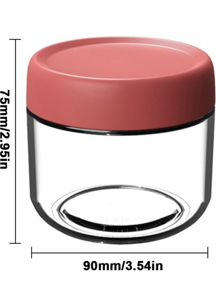 Canlı Renklerde Kapaklı Gece Boyu Yulaf Ezmesi Saklama Cam Kavanozlar Istiflenebilir Yoğurt Kapları 300 ml Kapalı Kavanozlar (Yurt Dışından) modelleri