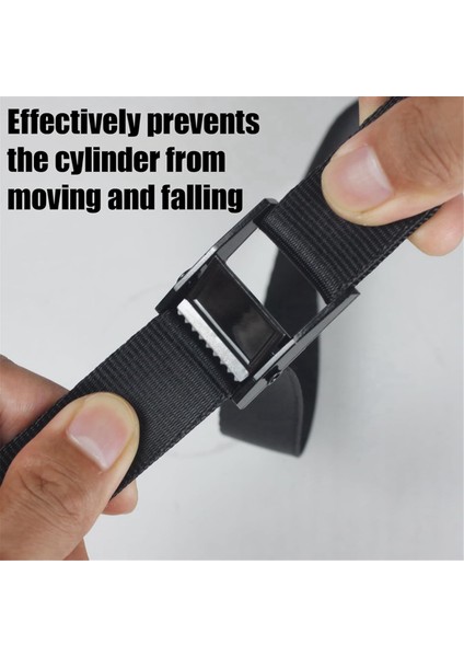 Adet Propan Tankı Tutucu Propan Tankı Montajlı Gaz Tüpü Tutucu Vidalar ve Emniyet Zinciri Destekli 4-12 Inç (Siyah) (Yurt Dışından) fırsatları