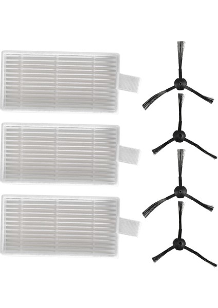 Chuwi Ilife V55 V50 V5 V5S V3 V3S V50 Pro X5 Aksesuarları Için Sünger Hepa Filtre Yan Fırça Robot Süpürge Parçaları (Yurt Dışından) modelleri