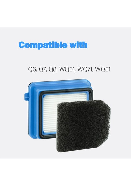 Electrolux Well Q7, Q6, Q8, WQ61, WQ71, WQ81 Elektrikli Süpürge Aksesuar Setine Uygun Filtre Yedek Parçaları (Yurt Dışından) modelleri