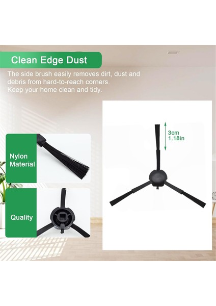 Dreame L10S Pro Ultra Heat Elektrikli Süpürge Yedek Parça Aksesuar Seti, Ana Fırça, Mendiller, Toz Torbaları, Filtreler, Yan Fırçalar (Yurt Dışından) fiyatları