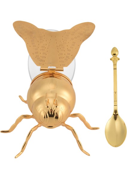 Lüks Bal Kavanozu Yaratıcı Metal Bal Kapları, Bal Saklama Kavanozu ve Altın Saklama Için Dekoratif Süs (Yurt Dışından) fiyatları