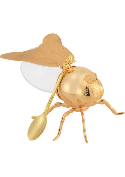 Lüks Bal Kavanozu Yaratıcı Metal Bal Kapları, Bal Saklama Kavanozu ve Altın Saklama Için Dekoratif Süs (Yurt Dışından) fırsatları