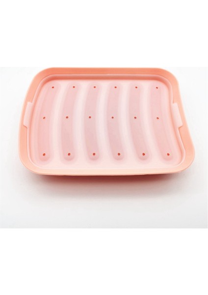 Pembe - 6'sı 1 Arada Sosis Makinesi Kendin Yap Kalıp Yapımı Sosis El Yapımı Jambon Silikon Kalıp Gıda Makinesi Mutfak Pişirme Aletleri (Yurt Dışından)