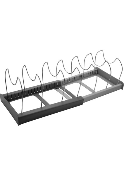 7 Bölücü Paslanmaz Çelik Mutfak Tencere Kapağı Tutucu Genişletilebilir Tava Düzenleyici Raf Çekmece Tipi Ayarlanabilir Mutfak Eşyaları Düzenleme (Yurt Dışından) modelleri