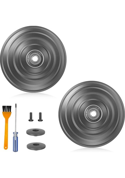 Dyson V10 V11 V15 Elektrikli Süpürge Için V-Top Tekerlekler 100W Doğrudan Tahrikli Temizleyici Başlık Tekerleği Yedek Aksesuar Parçaları (Yurt Dışından)