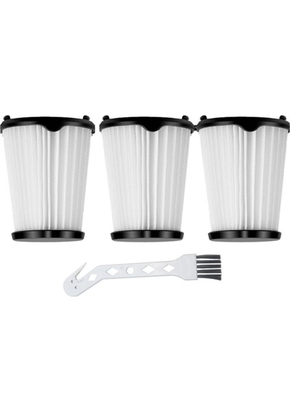 Electrolux Ergorapido Dikey Elektrikli Süpürge EHVS2510AW VS3510AR ile Uyumlu 3'lü Yedek Vaf-1 Vakum Filtresi (Yurt Dışından)