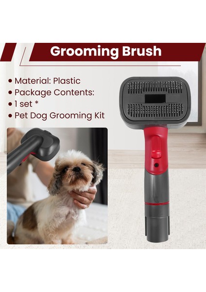 Dyson V7 V8 V10 V11 V12 V15 Elektrikli Süpürge Için Evcil Hayvan Köpek Bakım Seti, Köpek Bakım Fırçası Aparatı, Köpek Tüyü Bakım Aletleri (Yurt Dışından) indirimleri