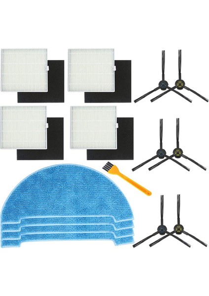 Ilıfe V8S Robot Süpürge/ılıfe V80 Max Robot Süpürge, Yan Fırçalar, Filtreler ve Paspas Bezi Için Yedek Kitler (Yurt Dışından)