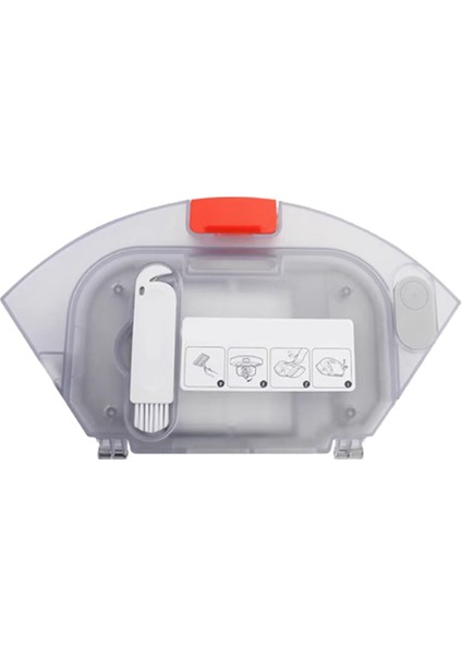 Mijia 3c Gelişmiş Sürüm E10 E12 B112 Robot Süpürge Için 2'si 1 Arada Su Deposu Toz Kutusu Parçaları Değiştirin Çöp Kutusu Toz Kutusu (Yurt Dışından)