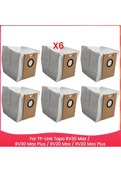 Tp-Link Tapo RV30 Max / RV30 Max Plus / RV20 Max / RV20 Max Plus Robot Süpürge Torbaları Parça Aksesuarları (Yurt Dışından)