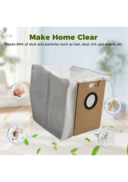 Tp-Link Tapo RV30 Max / RV30 Max Plus / RV20 Max / RV20 Max Plus Robot Süpürge Torbaları Parça Aksesuarları (Yurt Dışından) fırsatları