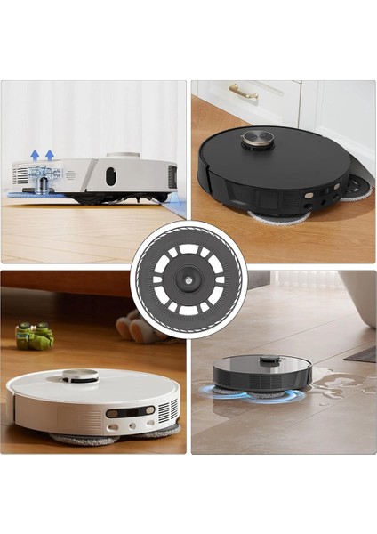 Dreame L10S Pro Ultra Heat, L20 Ultra, X40 Ultra Robot Süpürge Parçaları Için Yedek Paspas Plakaları ve Pedleri (Yurt Dışından) indirimleri