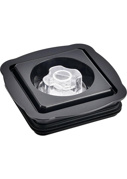 Kare Blender Bardak Kapağı Kolay Kullanımlı Blender Bardak Kapağı Kolay Temizlenebilir Blender Bardak Kapağı Meyve Sıkacağı Için Plastik Malzeme (Yurt Dışından)