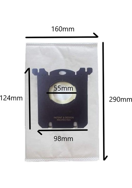 Electrolux S Bag Classic EL200F EL8500 Elektrikli Süpürge Aksesuarlarıyla Uyumlu 10'lu Yedek Elektrikli Süpürge Torbası (Yurt Dışından) fiyatları