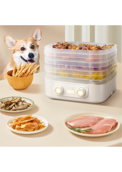Katmanlı Akıllı Elektrikli Gıda Kurutma Makinesi 360° Sıcak Hava Kurutma Meyve Sebze Kurutma Makinesi Kuru Sığır Eti Jerky B Ab Fişi (Yurt Dışından)