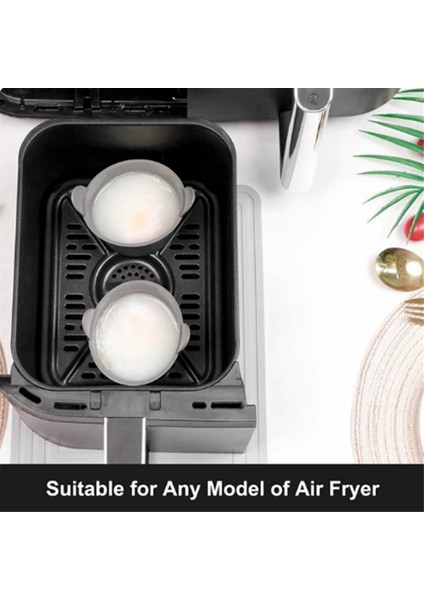 Ninja DZ201 Foodi Yumurta Haşlama Makinesi Air Fryer Yumurta Haşlama Makinesi, Ninja Air Fryer B Için Silikon Kaplar (Yurt Dışından) fiyatları