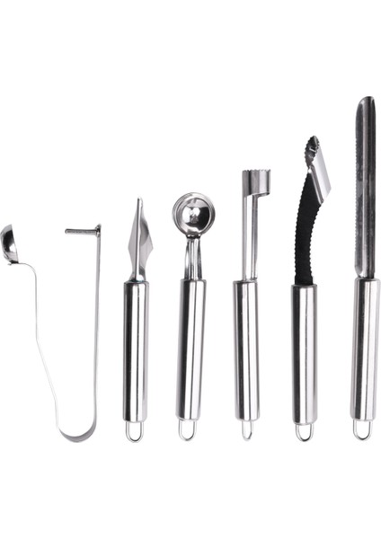 Adet Jalapeno Biber Oyucu Alet, Paslanmaz Çelik Meyve ve Sebze Oyucu, Kiraz Çekirdeği Çıkarıcı Kabak Oyucu (Yurt Dışından)