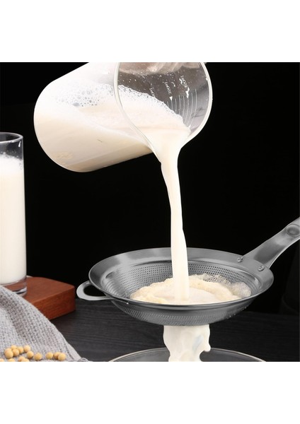 Mutfak Için 2'li Set, Ince Gözlü Paslanmaz Çelik Küçük Süzgeç, Saplı Metal Mini Elek (Yurt Dışından) modelleri