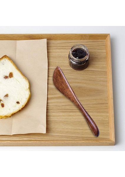 10'lu Paket Ahşap Tereyağı Bıçağı, 6 Inç Sos Bıçakları Ahşap Süper Kullanışlı Mutfak Gereçleri Jöle Sürme Bıçağı (Yurt Dışından) indirimleri