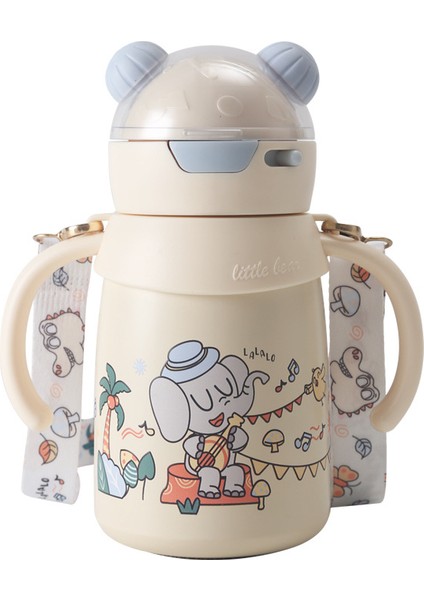 Çocuk 316 Yalıtımlı Su Isıtıcısı Termos Bardak Sıcak Su (Yurt Dışından)