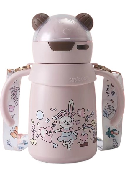 Çocuk 316 Yalıtımlı Su Isıtıcısı Termos Bardak Sıcak Su (Yurt Dışından)