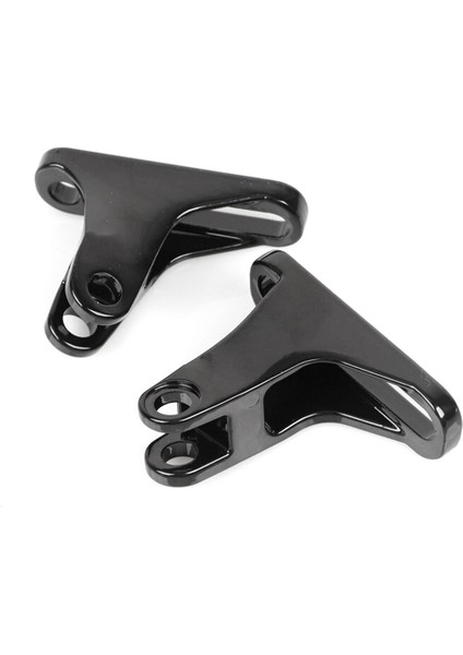 Harley Electra Street Road Glide Için Siyah Arka Yolcu Footpeg Mini Mount 93- (Yurt Dışından)