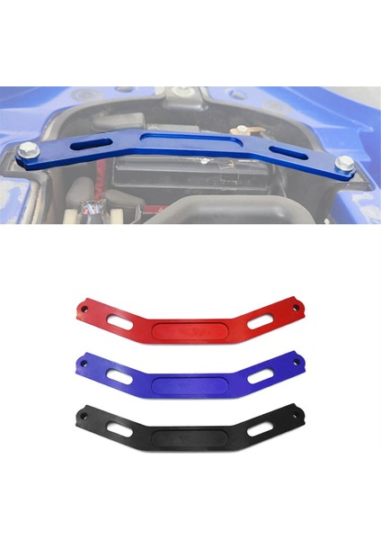 Yamaha Yamaha Için Motosiklet Pil Tutucu Braketi 2009-2023 YFZ450X 2010-2011 Motosiklet Aksesuarları Mavi (Yurt Dışından) indirimleri