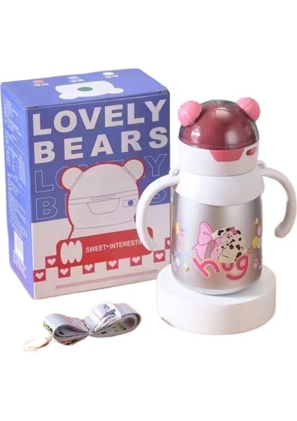 Çocuk 316 Yalıtımlı Su Isıtıcısı Termos Bardak Sıcak Su (Yurt Dışından)