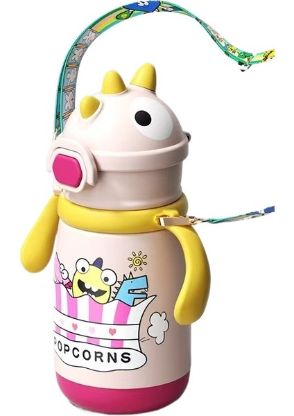 Çocuk 316 Yalıtımlı Su Isıtıcısı Termos Bardak Sıcak Su (Yurt Dışından)