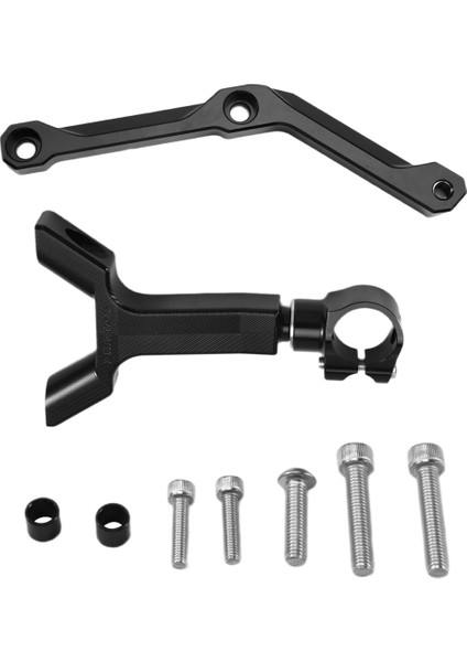 Triumph Street Triple 765 S/r Rs Için Motosiklet Direksiyon Damper Sabitleyici Braket Montaj Kiti 2017-2022 (Yurt Dışından)