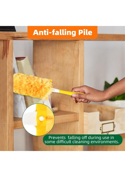 Swiffer Toz Bezi Yedekleri Için 30 Paket 360 Toz Bezi Yedekleri, Görev Toz Bezi Seti Tek Kullanımlık Toz Bezi Yedekleri 1 Saplı Turuncu Sarı (Yurt Dışından) fiyatları