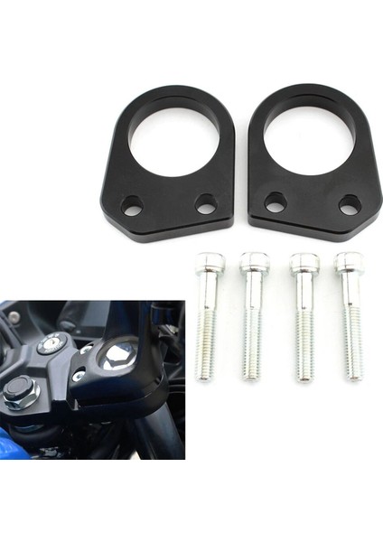 Motosiklet Aksesuarları Gidon Yükseltme Kodu Yükseltme Yükselticisi Montaj Kelepçesi Adaptörü Suzuki Gixxer 250 Sf SF250 (Yurt Dışından) indirimleri