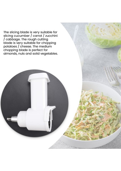 Kitchenaid Stand Mikser Aparatı Için Sebze Dilimleyici, Parçalayıcı, Peynir Rendesi, Dilimleme, Parçalama Aksesuarları (Yurt Dışından) fırsatları