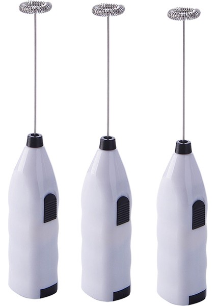 Tam Otomatik Karıştırıcı Kahve Karıştırma Çubuğu Süt Çırpıcı Elektrikli Yumurta Çırpıcı Mini Yumurta Çırpıcı Krema Çırpıcı Beyaz (Yurt Dışından)