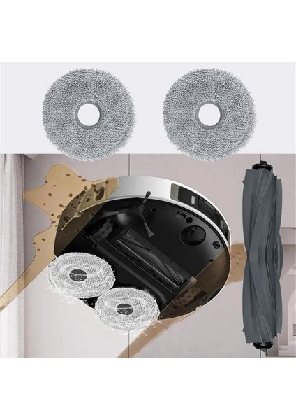 Xiaomi Robot Süpürge X20 MAX/X20 PRO/D109GL/D102GL Ana Silindir Yan Fırça Hepa Filtresi Için Yedek Parçalar (Yurt Dışından) fiyatları