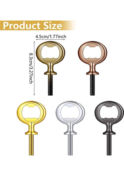 Adet Metal Şişe Açacağı Boş Paslanmaz Çelik Düz Şişe Açacağı Ek Parçaları Takımı Bira Açacağı Donanımı Şarap Partisi Için (Yurt Dışından) indirimleri