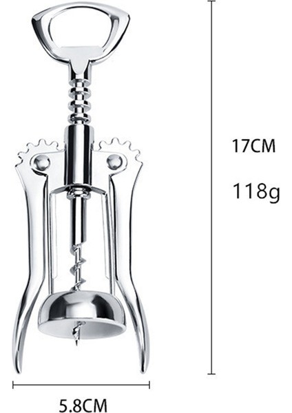 Adet Taşınabilir Paslanmaz Çelik Kırmızı Şarap Açacağı Kanat Tipi Metal Sommelier Şarap Tirbuşonu Şişe Açacakları Tirbuşonlar (Yurt Dışından) modelleri