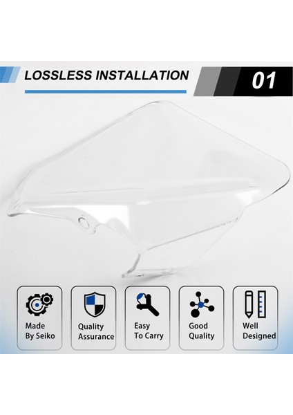 Bmw R1300GS R1300GS R 1300 Gs Macera R1300 Gsa Yan Deflektörler Için Motosiklet Camı Yan Soyları Rüzgar Şeffaf (Yurt Dışından) fırsatları