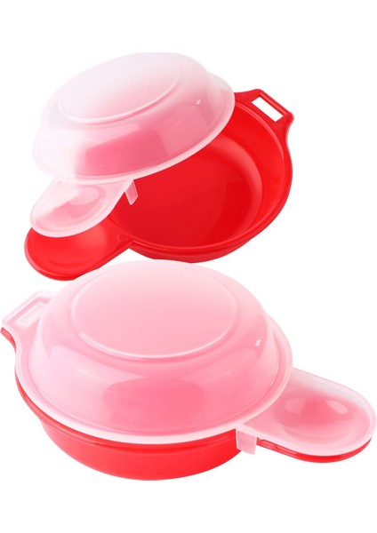 Set Mikrodalga Yumurta Pişirici, 1 Dakikada Hızlı Yumurta Hamburg Omlet Yapıcı Mutfak Pişirme Aleti (Yurt Dışından)