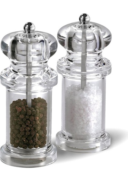 Şeffaf Akrilik Öğütücü Acı Biber Kimyon Biber Öğütücü Hassas Mekanizma ve Birinci Sınıf Deniz Tuzu ve Biber Içerir (Yurt Dışından) modelleri